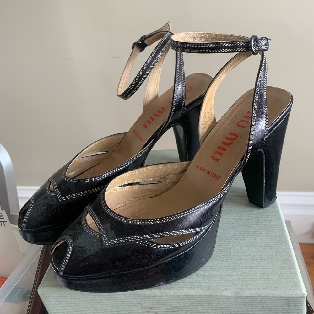 Miu Miu Platform Heels - image 1